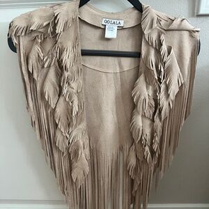 Oolala Fringe Overlay, Add-On Shoulder Wrap